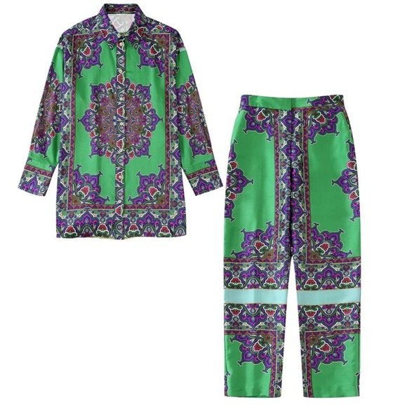 🦋 Bloggers Favorite 🦋 Zara Pant & Top Outfit/Set - Picture 5 of 16